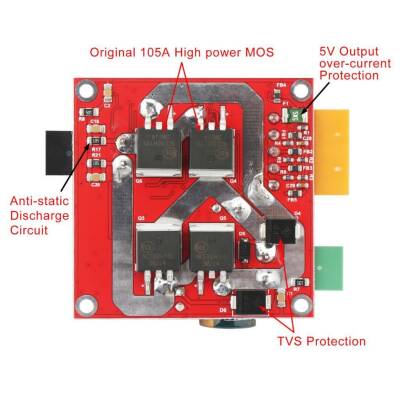 DC 9-36V 12A PWM Motor Driver - 3