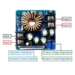 DC-DC 10-60V 400W Adjustable Voltage Step-down Module - 4