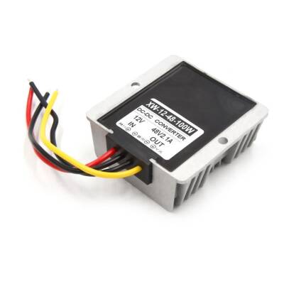 DC-DC 12 to 48V 2.1A Voltage Booster - 12V to 48V Step Up - 1