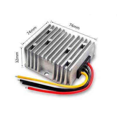 DC-DC 12 to 48V 2.1A Voltage Booster - 12V to 48V Step Up - 3