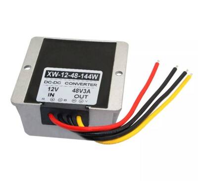 DC-DC 12 to 48V 3A Voltage Booster - 12V to 48V Step Up - 1