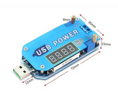 DC-DC 15W Voltage Step Up and Step Down Regulator Module - 3