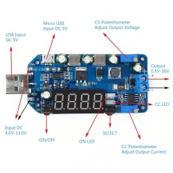 DC-DC CVCC 15W 2A Voltage Step Up and Step Down Regulator - 3