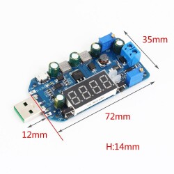 DC-DC CVCC 15W 2A Voltage Step Up and Step Down Regulator - 4