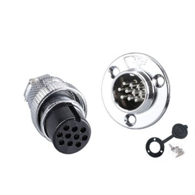 DF20 10 Pin 20mm Waterproof Connector Kit - 1