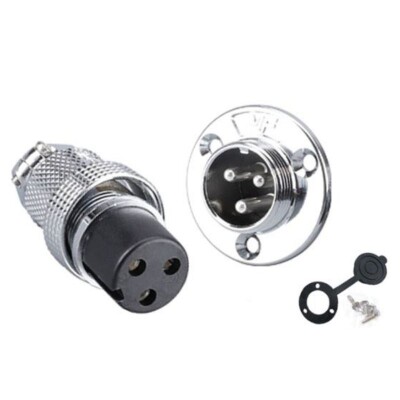 DF20 3 Pin 20mm Waterproof Connector Kit - 1