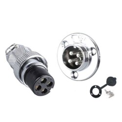 DF20 4 Pin 20mm Waterproof Connector Kit - 1