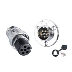 DF20 6 Pin 20mm Waterproof Connector Kit 