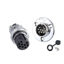 DF20 9 Pin 20mm Waterproof Connector Kit - 1