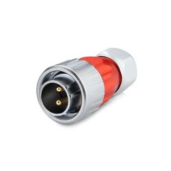 DH-20-C02PE-03-001 2-Pin Waterproof Connector - Male 