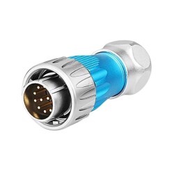 DH-24-C12PE-03-001A 12-Pin Waterproof Connector - Male 