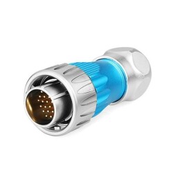 DH-24-C24PE-03-001 24-Pin Waterproof Connector - Male - 1