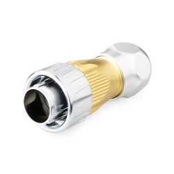 DH-24-C/RJ45/015/PE-43-001 Waterproof Ethernet Connector - Male - 1