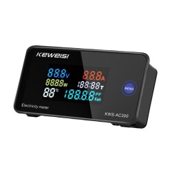 Digital AC 50-300V 20A Voltmeter Ammeter - 1