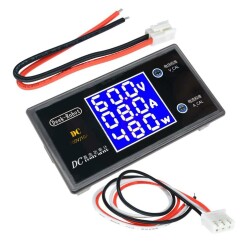 Digital DC 0-100V 0-10A 250W Voltmeter Ammeter - 1