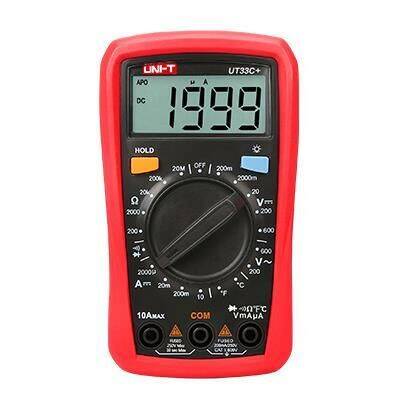 Digital Multimeter UT33C+ 600V - 1