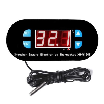 Digital Thermostat 28V Temperature Controller with Relay Output XH-W1308 - 1