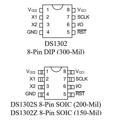 DS1302 DIP8 Entegre - 2