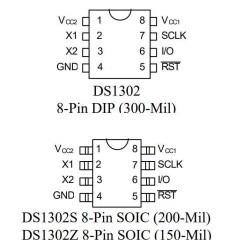 DS1302 DIP8 Integrated - 2