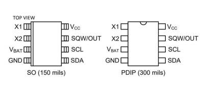 DS1307 DIP8 Entegre - 2