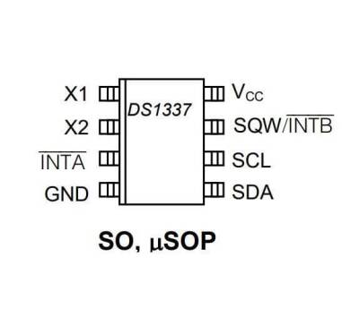 DS1337 SOIC-8 SMD RTC Real Time IC - 2