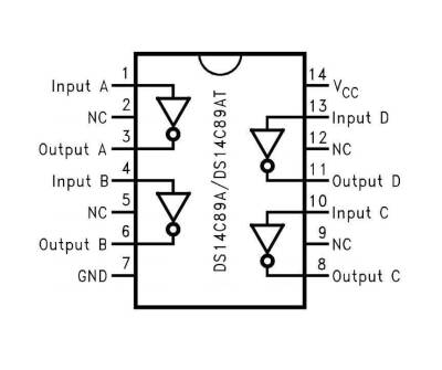 DS14C89 SMD Entegre - 2