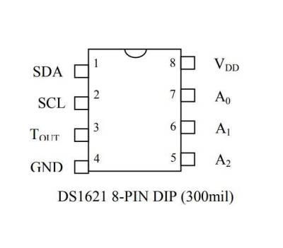 DS1621 SMD Integrated Motorobit - Motorobit.com