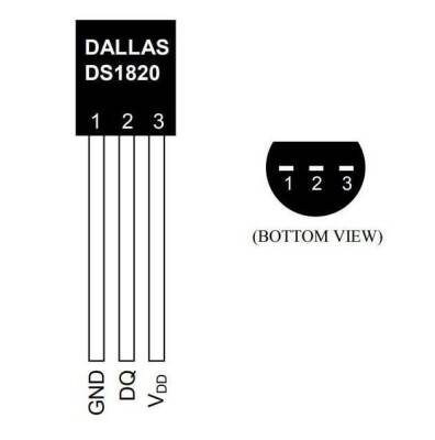 DS18B20 TO92 Integrated - 2