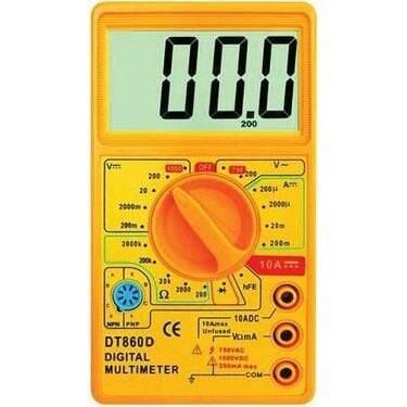 DT-860D Large Screen Multimeter Measuring Instrument - 1