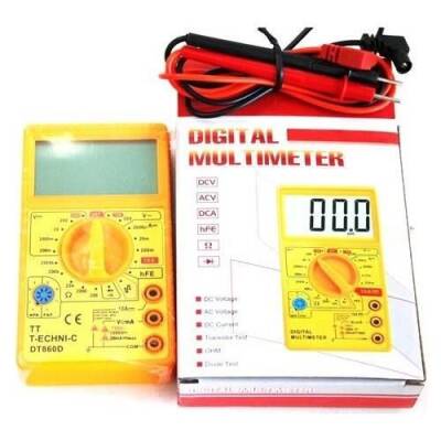 DT-860D Large Screen Multimeter Measuring Instrument - 2