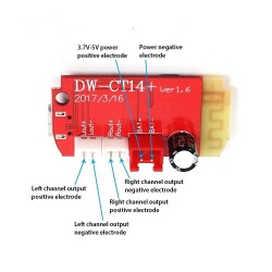 DW-CT14+ Rechargeable Bluetooth Amplifier Circuit 2*5W - 4