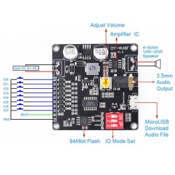 DY-HV8F MP3 Audio Playback Module - 2