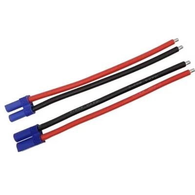 EC5 Female-Male Lipo Battery Charging Cable Set 30cm - 2