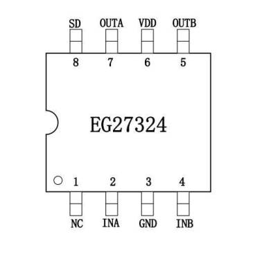 EG27324 SOIC-8 SMD Integrated - 2