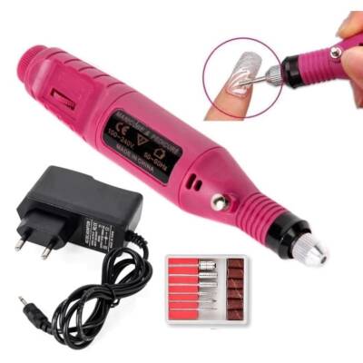 Electric 12V Nail File Set Manicure Pedicure - 1