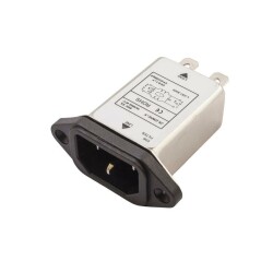 EMI Filter 6A Male Power Socket - 1