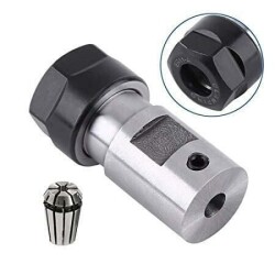 ER11 8mm Motor Shaft Holder and 1/8 Collet - 1