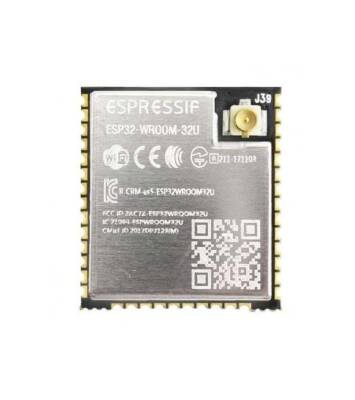 ESP32-WROOM-32U 16M 128Mbit Wi-Fi Bluetooth Module - 1