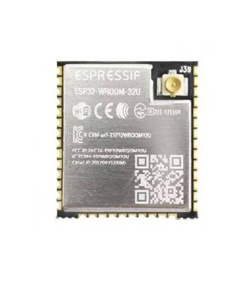 ESP32-WROOM-32U 4M 32Mbit Wi-Fi Bluetooth Module - 1