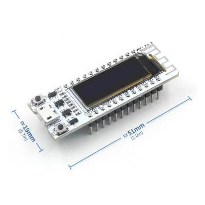 Esp8266 Based 0.91'' Oled Display 32Mb Development Board - 1