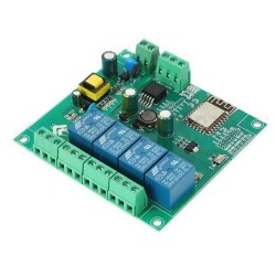 ESP8266 ESP-12F AC 90-250v / DC 7-30V 4 Channel Wifi Relay Module - 1