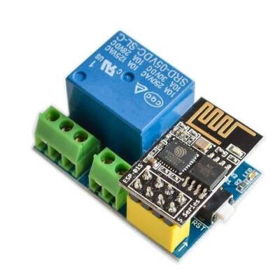 ESP8266 WiFi 5V 1 Kanal Röle Modülü - ESP8266 dahildir - 1