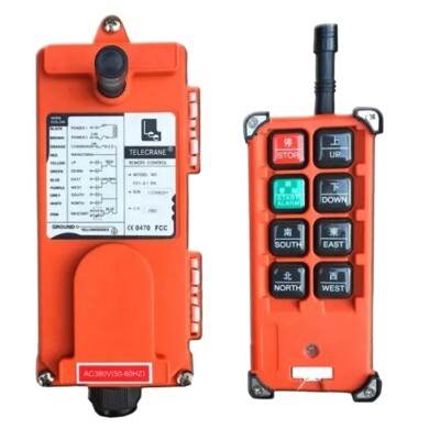 F21-E1 AC 380V 50-60Hz Industrial Crane Wireless Radio Remote Control Set - 1