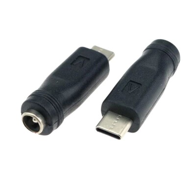 Female 5.5mm x 2.5mm to Male Micro Usb Charging Converter - 1