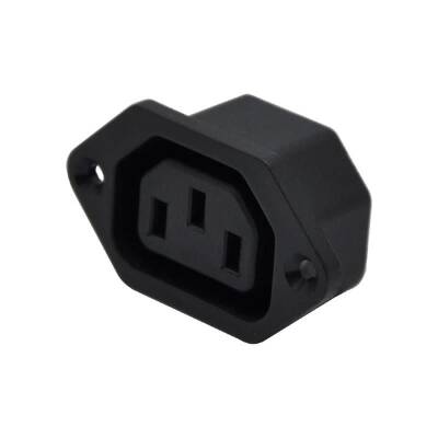 Female Power Socket with Triple Ear - 1