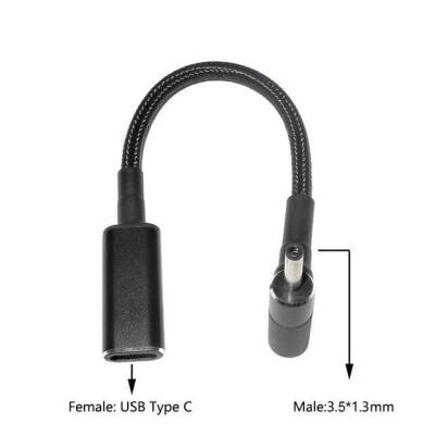 Female Type C to Male 3.5x1.35mm Jack Converter Cable Type-C to 35135 - 1