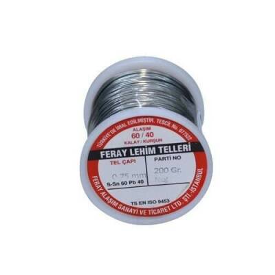 Feray 1.2 mm 200gr Solder Wire (60% Tin / 40% Lead) - 2