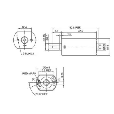 FF-180 3-6V DC Motor - 2