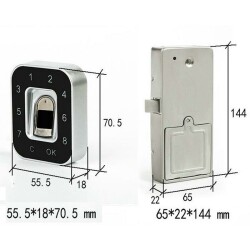 Fingerprint Reader Lock - Password Featured - 3