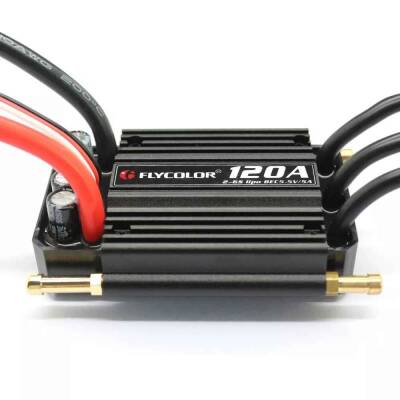 Flycolor Waterproof 120A 2-6S Brushless ESC 5.5V/5A BEC - 3